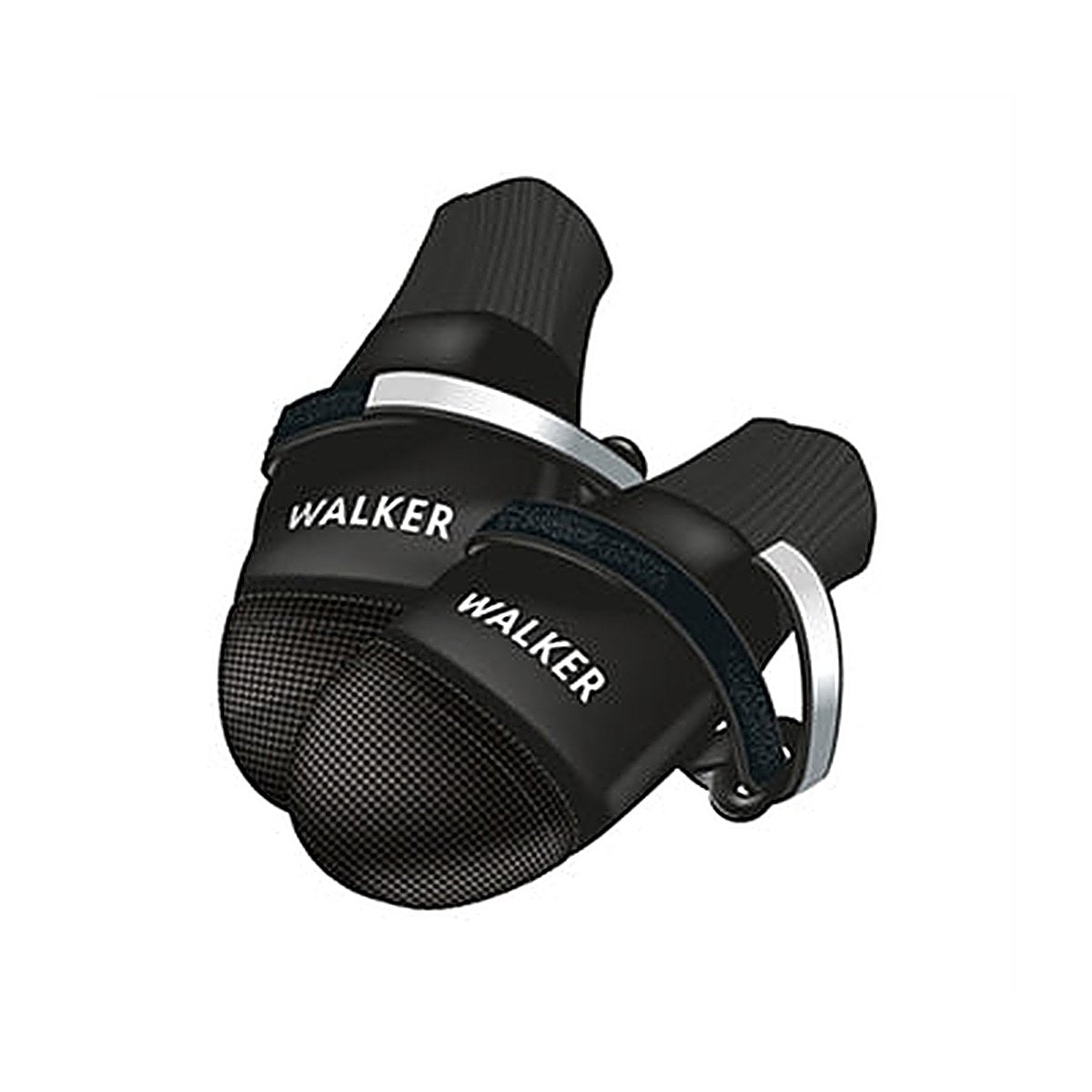 Trixie Pootbesch Walker Comf Zwart S 2x2 stuks