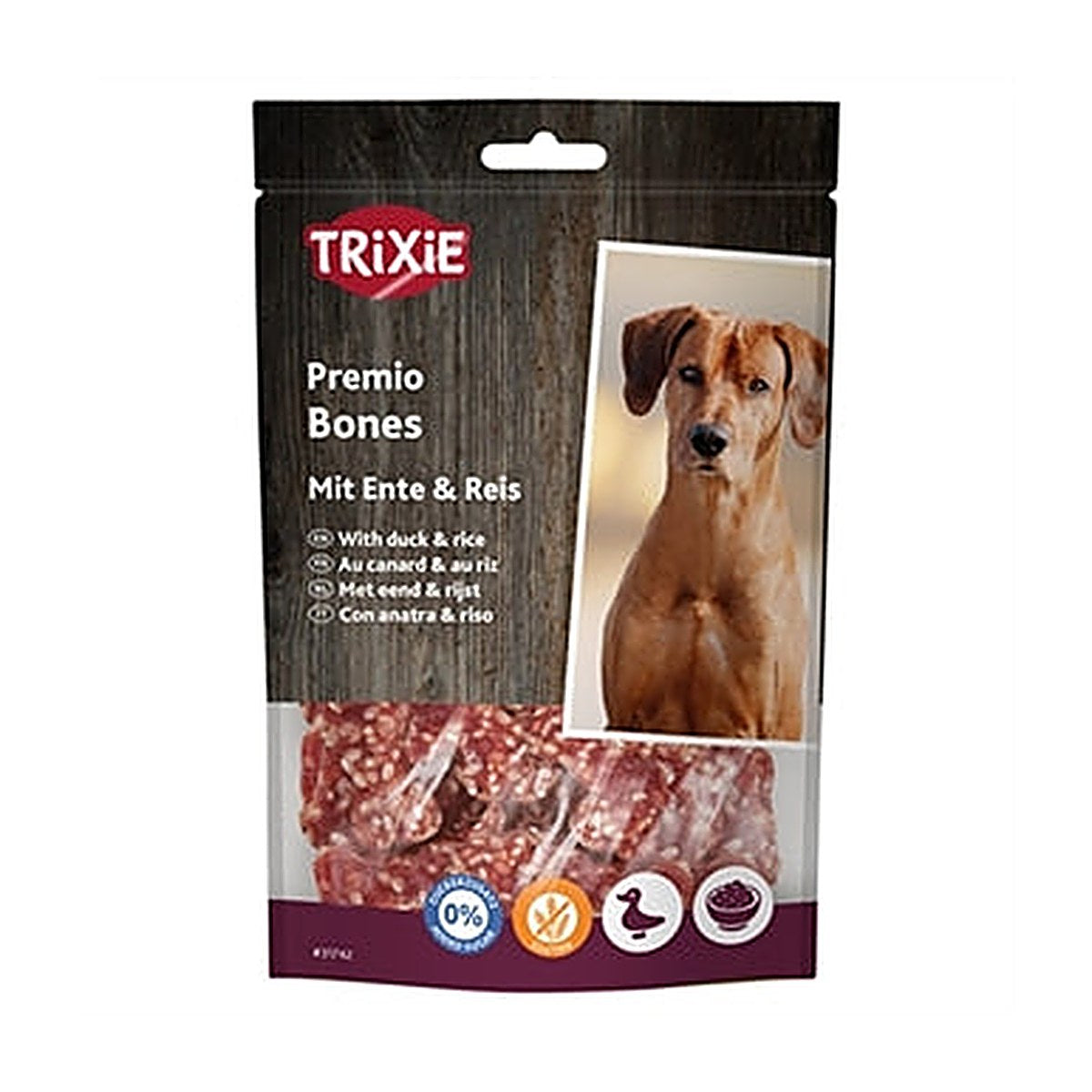 Trixie Premio Rice Duck Bones 80 gram 6 stuks