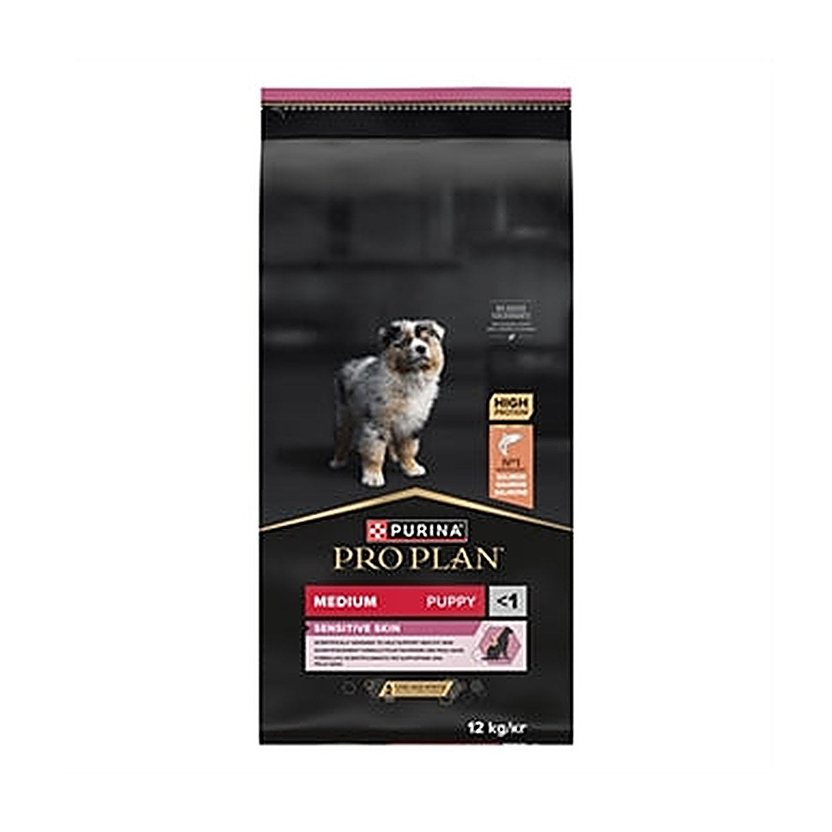 Pro Plan Pup Medium Sensitive Skin 12 kg
