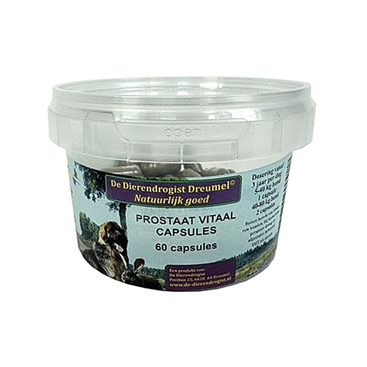 Dierendrogist Prostaat Vitaal Caps 60 stuks
