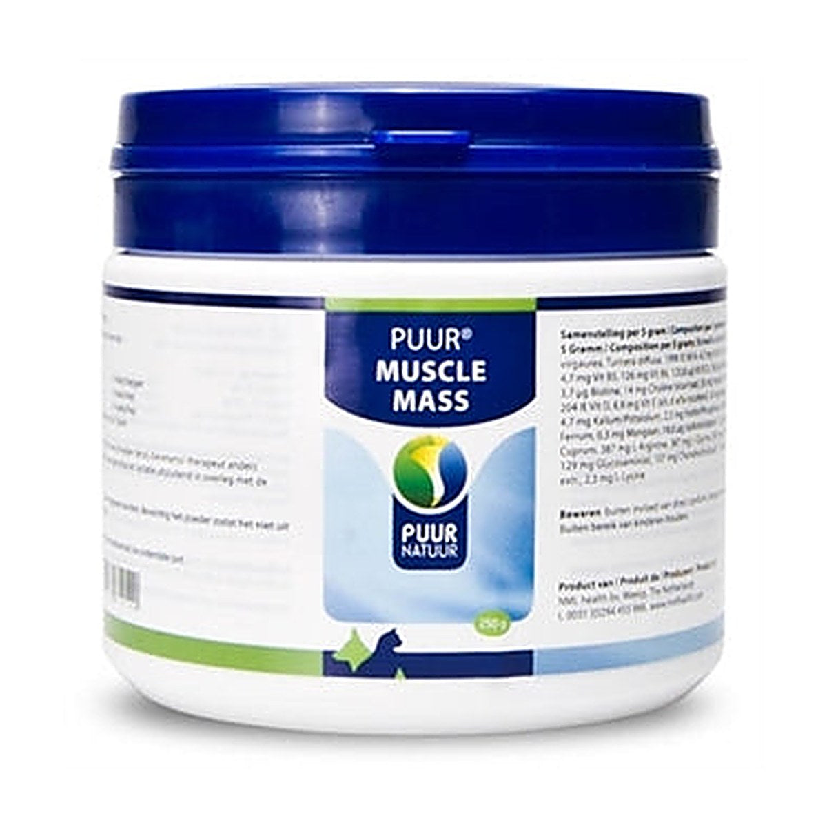 Puur Muscle Mass Hond & Kat 250 gram