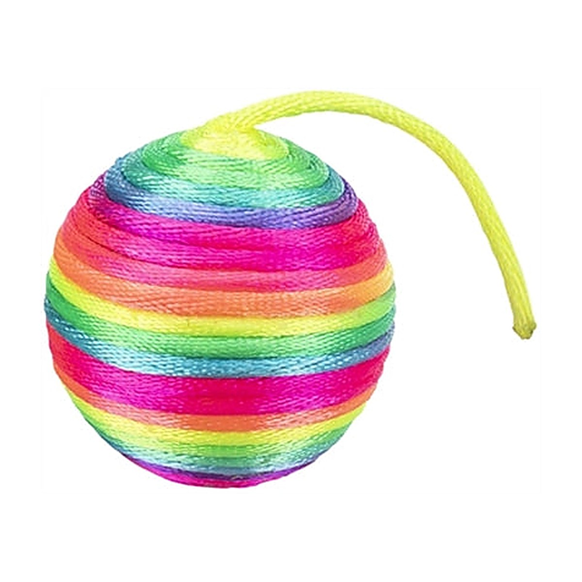 Trixie Ratelbal Stof 4,6 cm 30 stuks