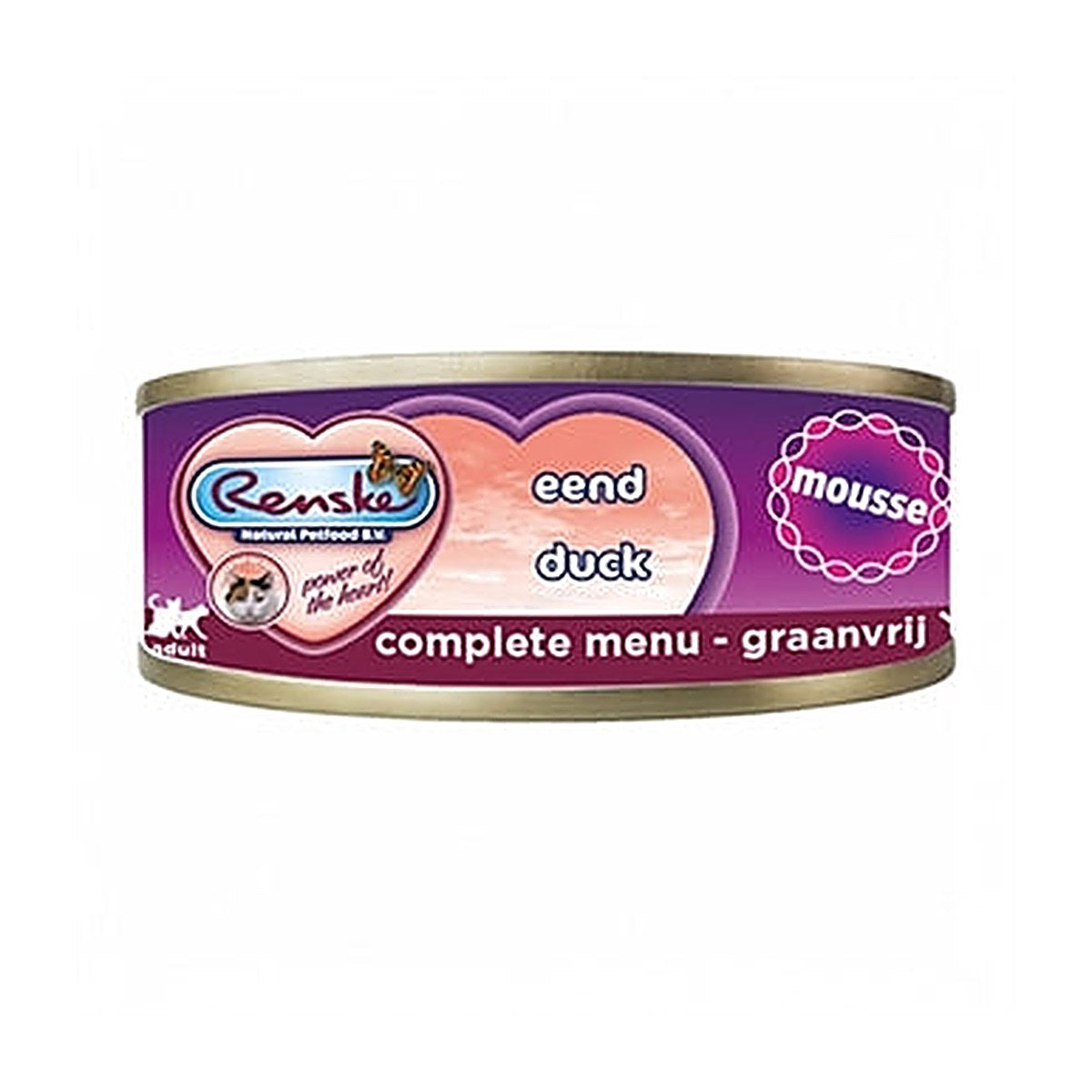 Renske Kat Mousse Eend Gv 24x70 gram