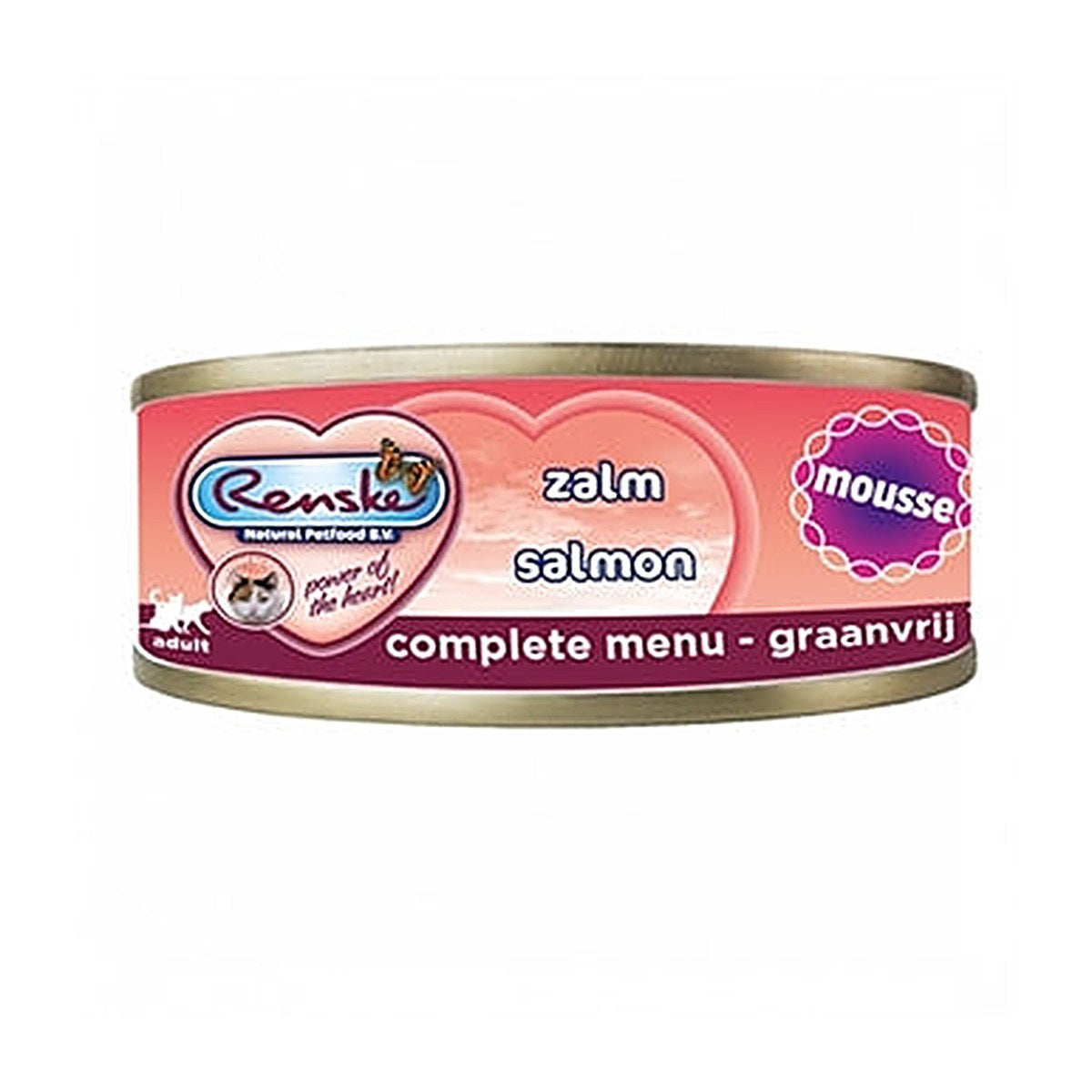 Renske Kat Mousse Zalm Gv 24x70 gram