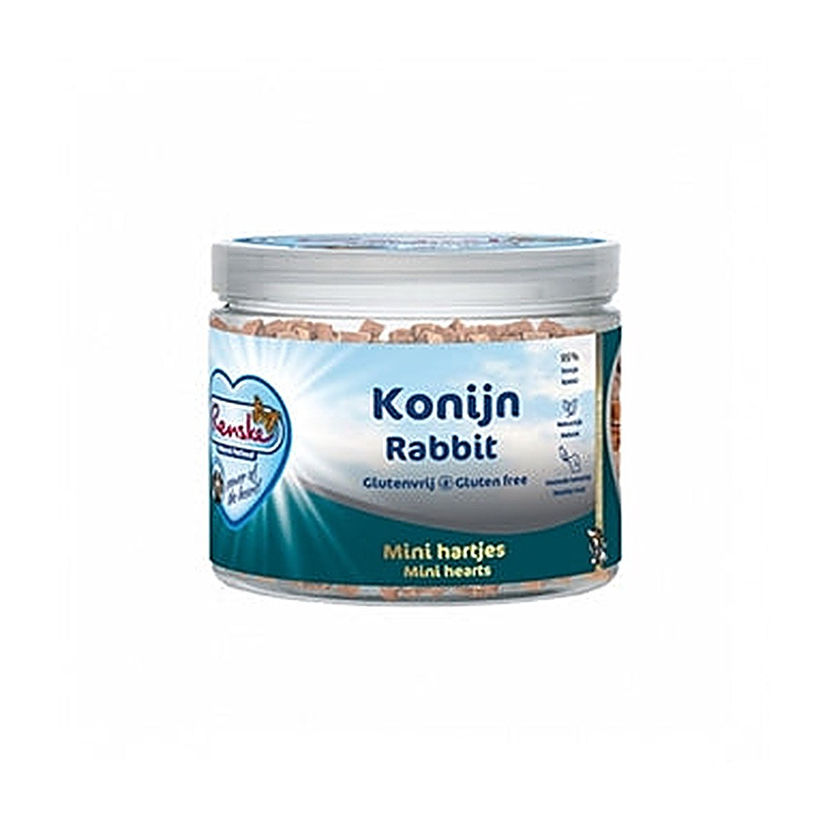 Renske Mini Hartjes Konijn 100 gram