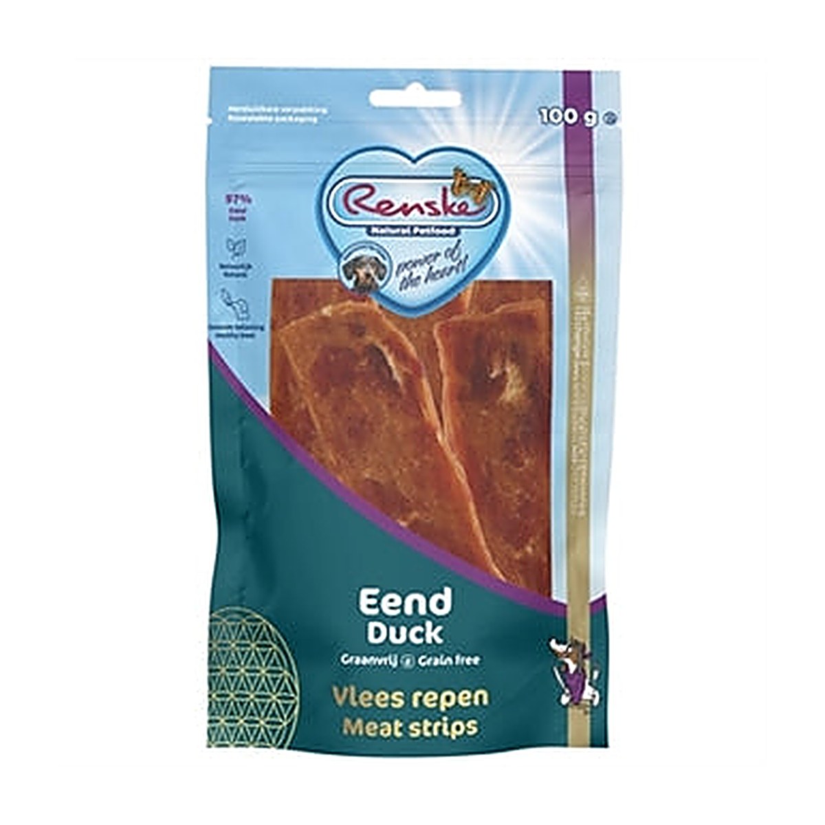 Renske Vlees Strip Eend 100 gram