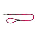 Trixie Riem Cavo Fuchsia/Grijs 100X1,8 cm
