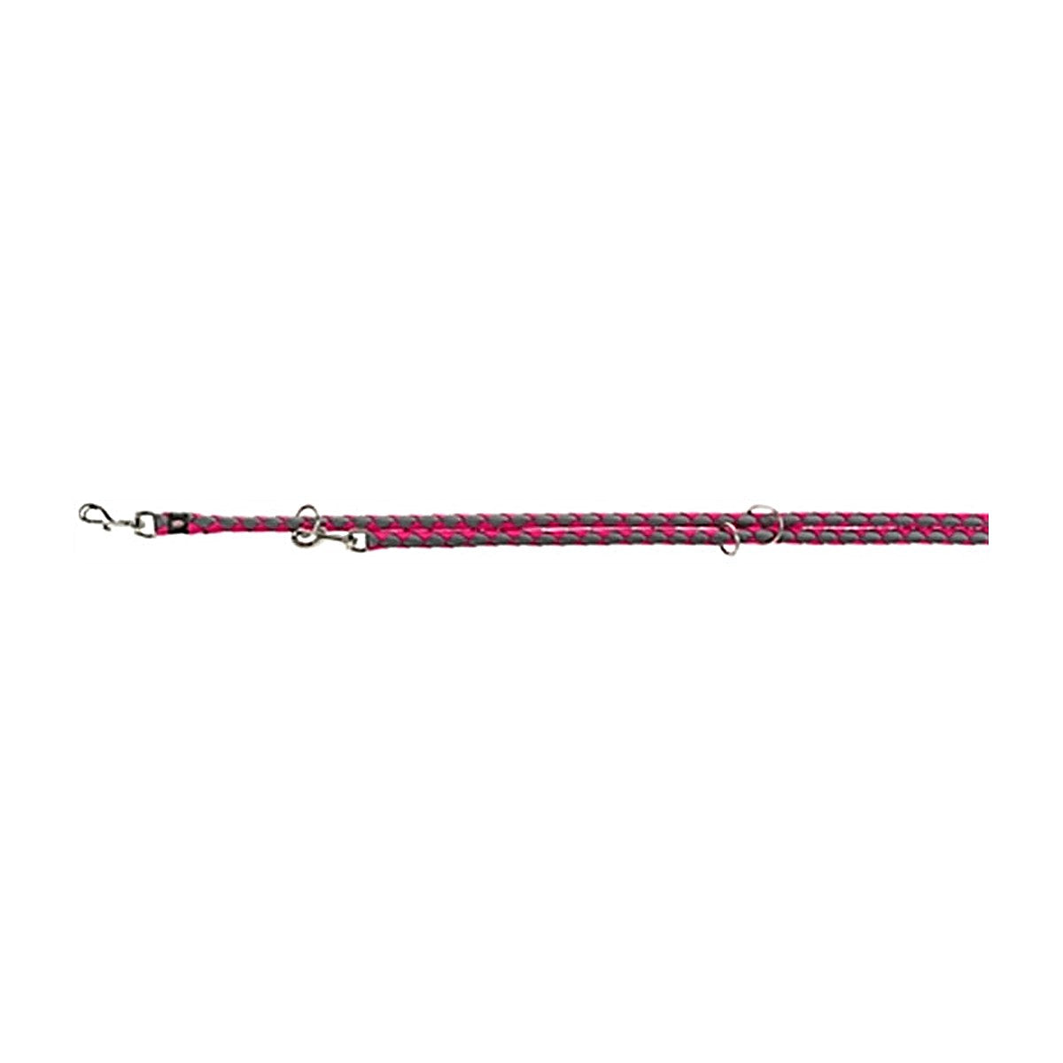 Trixie Riem Cavo Fuchsia/Grijs 200X1,8 cm