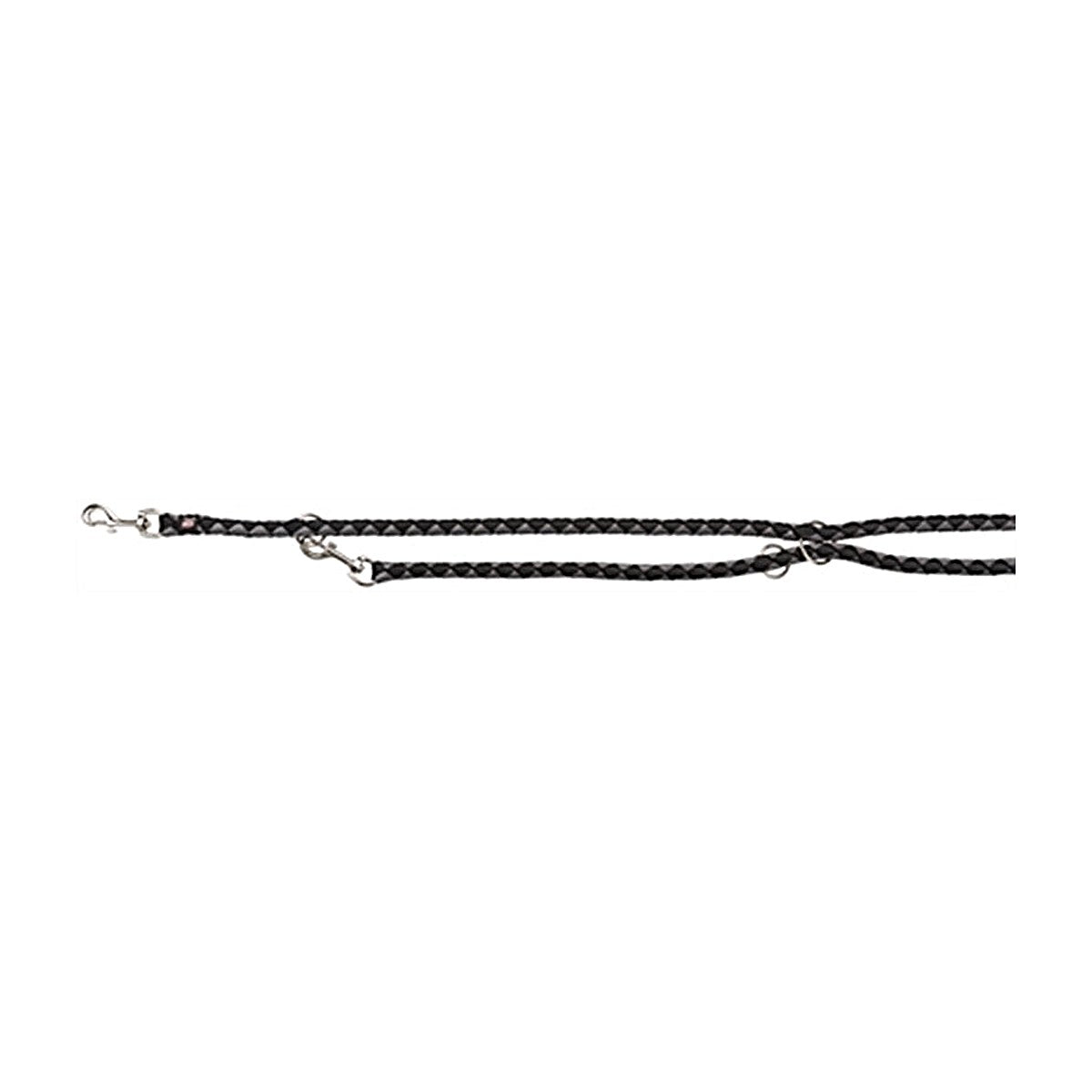 Trixie Riem Cavo Mp Zwart/Grijs 200X1,8 cm