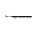 Trixie Riem Cavo Refl Mp Zwart/gs 200X2,5 cm