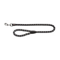 Trixie Riem Cavo Zwart/Grijs 100X1,8 cm