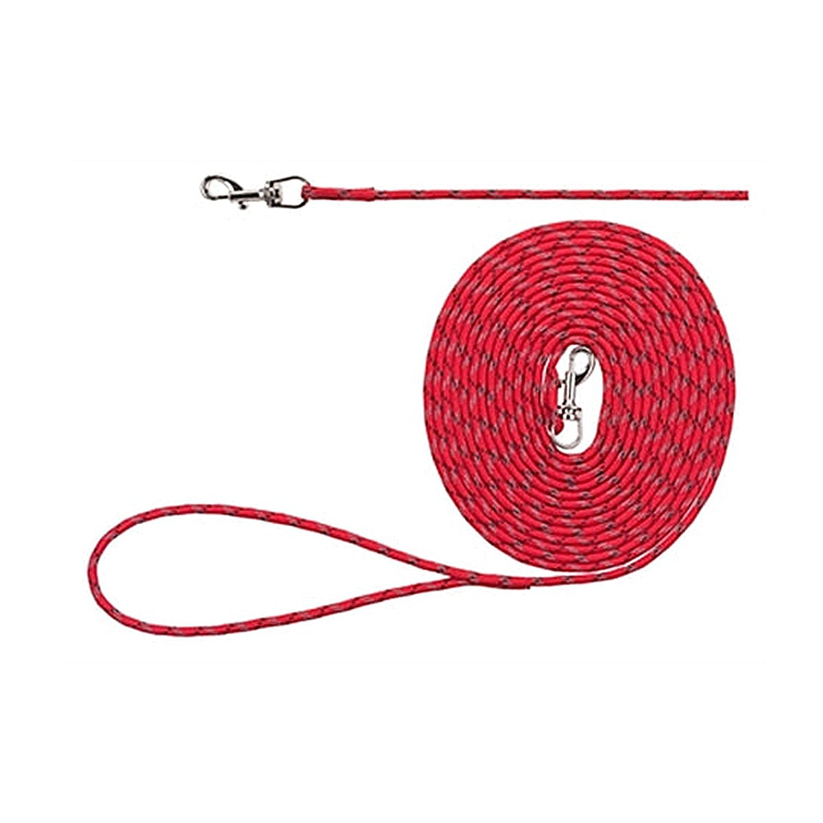 Trixie Riem Junior Lang Rood 4MMX4 meter