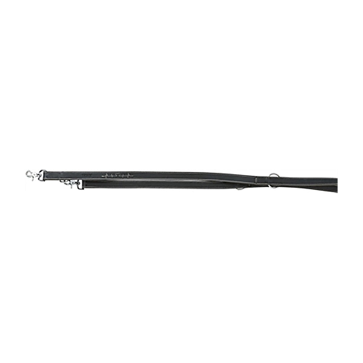 Trixie Riem Leer Mp Heart Zwart 200X2,5 cm