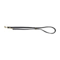 Trixie Riem Pure Leer Mp Zwart 200X1,5 cm