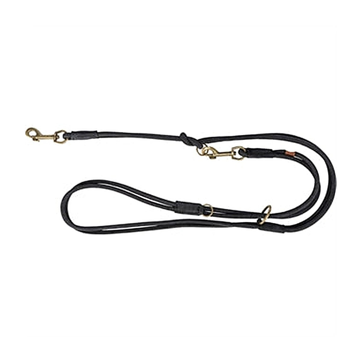 Trixie Riem Pure Rond Mp Zwart 200x1 cm