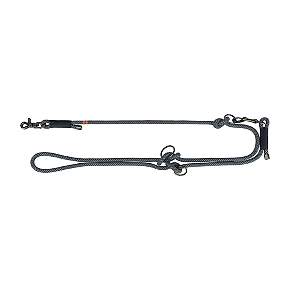 Trixie Riem Soft Rope Vrst Zwart/gs 200x1 cm