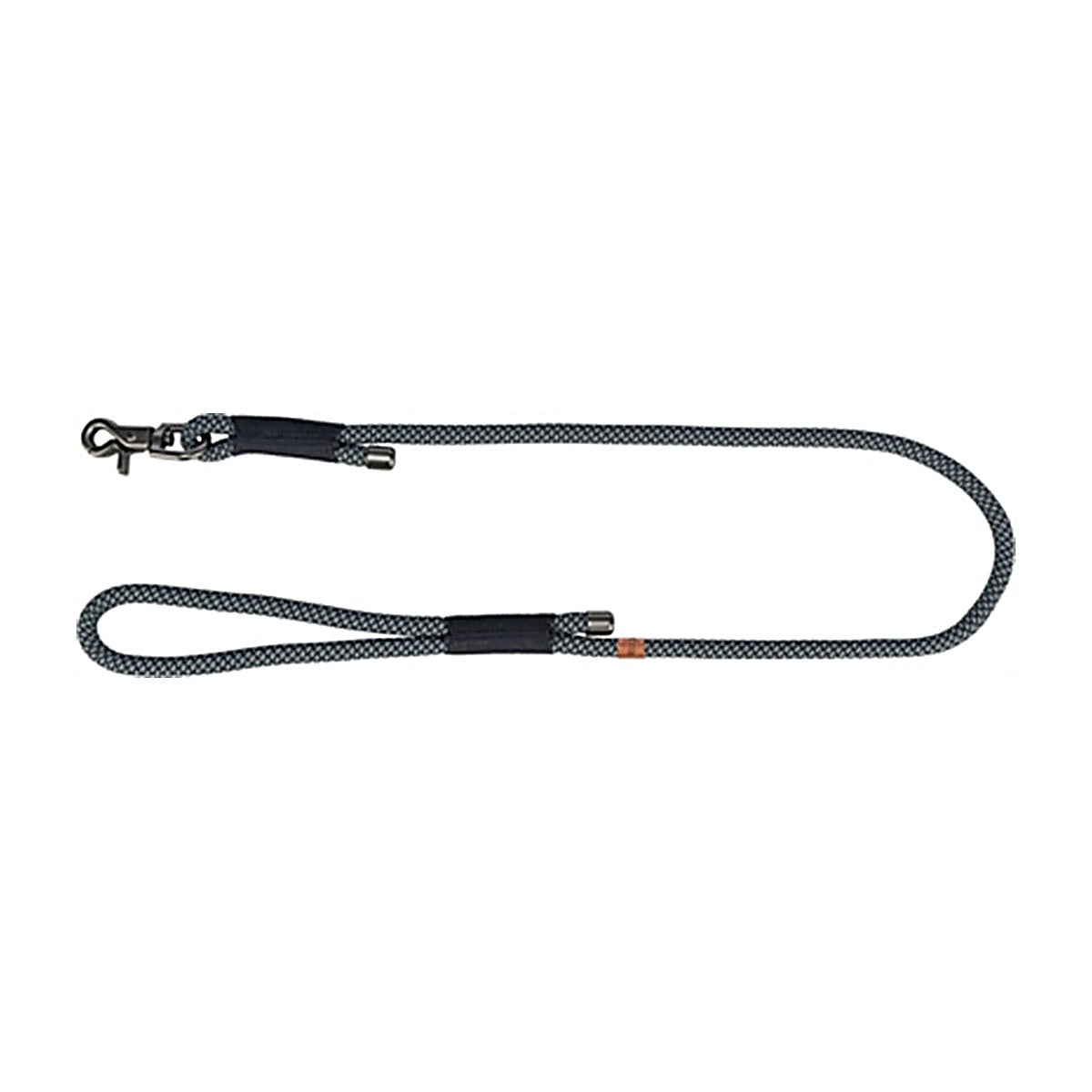 Trixie Riem Soft Rope Zwart/gs 100x1 cm