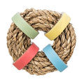 Trixie Ring Zeegras/papier Naturel 8 cm