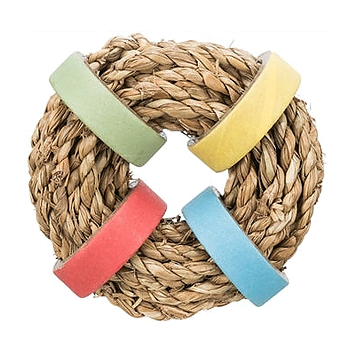 Trixie Ring Zeegras/papier Naturel 8 cm