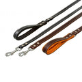 Karlie Rondo Soft Hondenriem - 100 cm - Bruin 16 mm