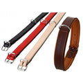 Karlie Rondo Leren Halsband Naturel - 27mm/70cm