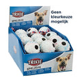 Trixie Rubber Bal Aan Koord 6x30 cm 24 stuks
