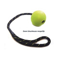 Happy Pet Rubber Jumbo Bal+touw 33,5 cm