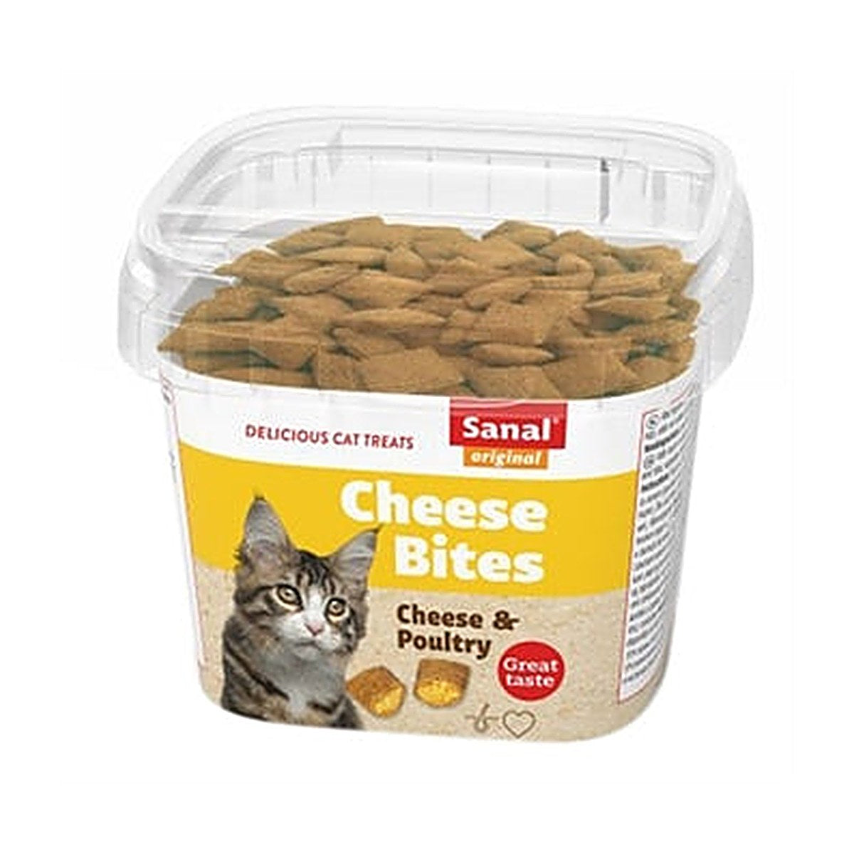Sanal Cat Cheese Bites Cup 75 gram