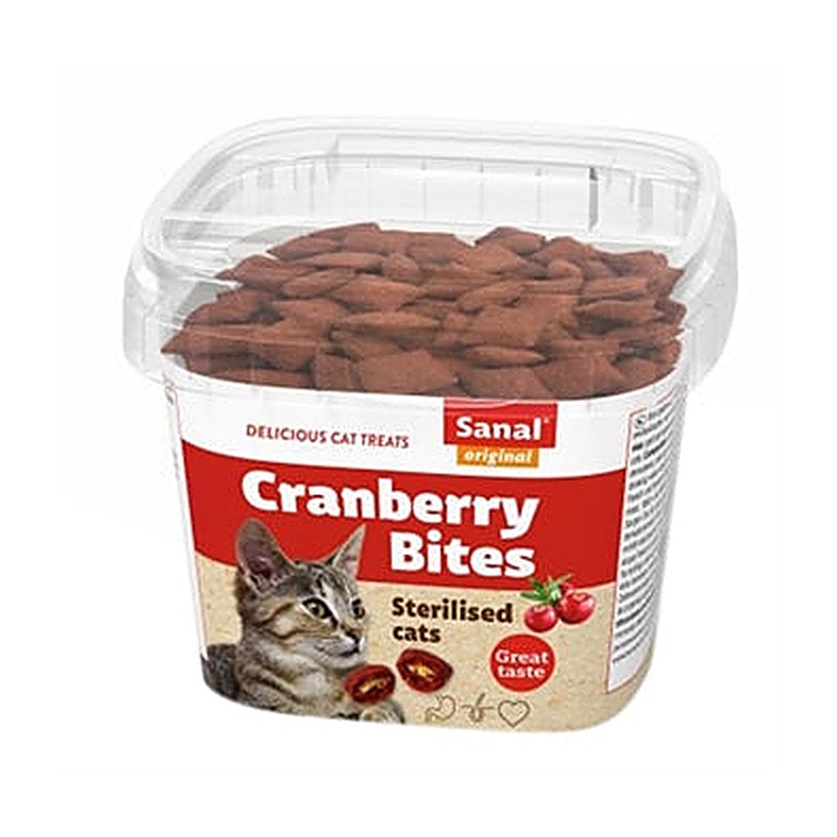 Sanal Cat Cranber&chick Cup 75 gram
