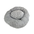 Sazzz Fluffy Mand Lgrijs 65x65x15 cm