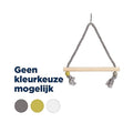 Zolux Schommel Hout+touw Ass 22X1,5x27 cm