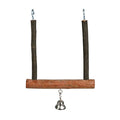 Trixie Schommel Met Bel Hout 12x15 cm 4 stuks