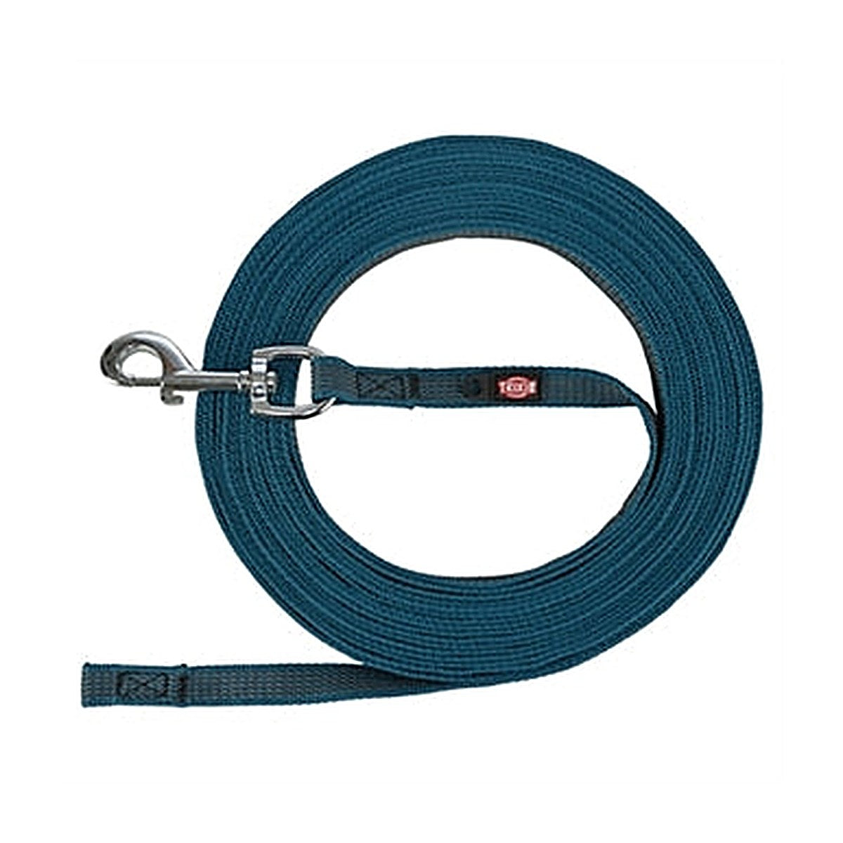 Trixie Sleeplijn Rond Rubber Petrol L/xl 10M