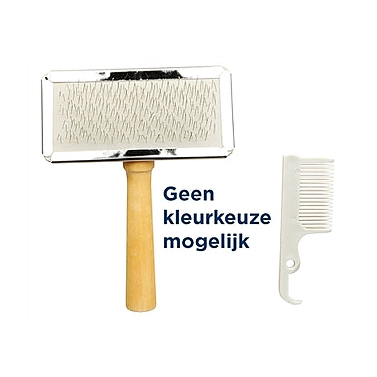 Trixie Slickerborstel Hout 13x9 cm 3 stuks