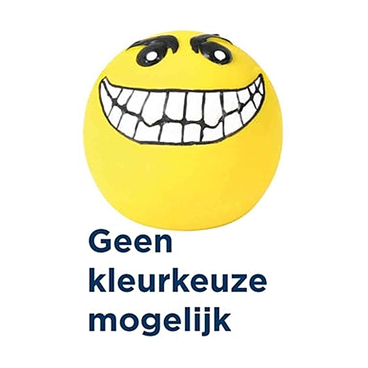 Trixie Smiley Latex/poly 6 cm 4 stuks