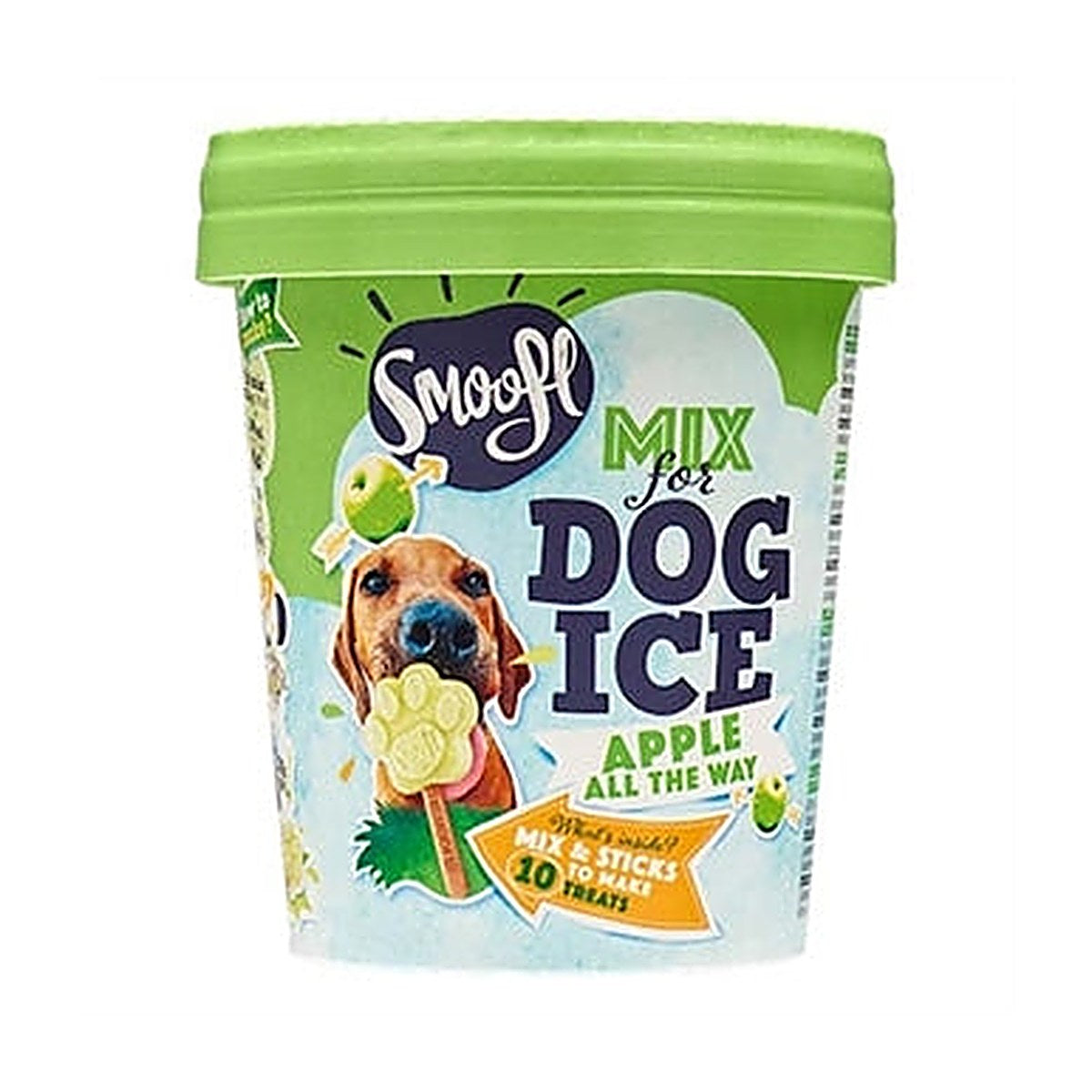 Smoofl Ijsmix Hond Appel 160 gram