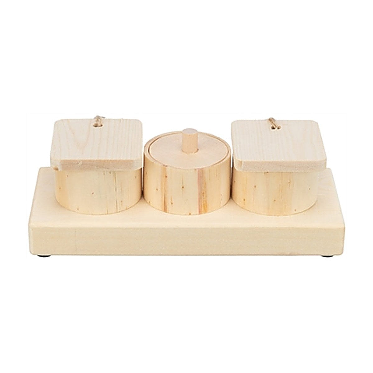 Trixie Snack Cups Hout 15X4,5x6 cm