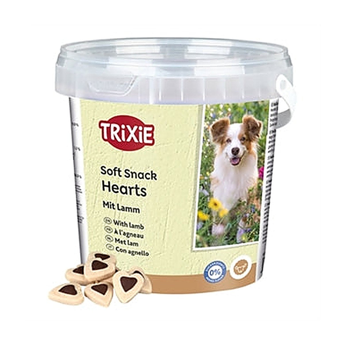 Trixie Soft Snack Happy Hearts 500 gram 4 stuks