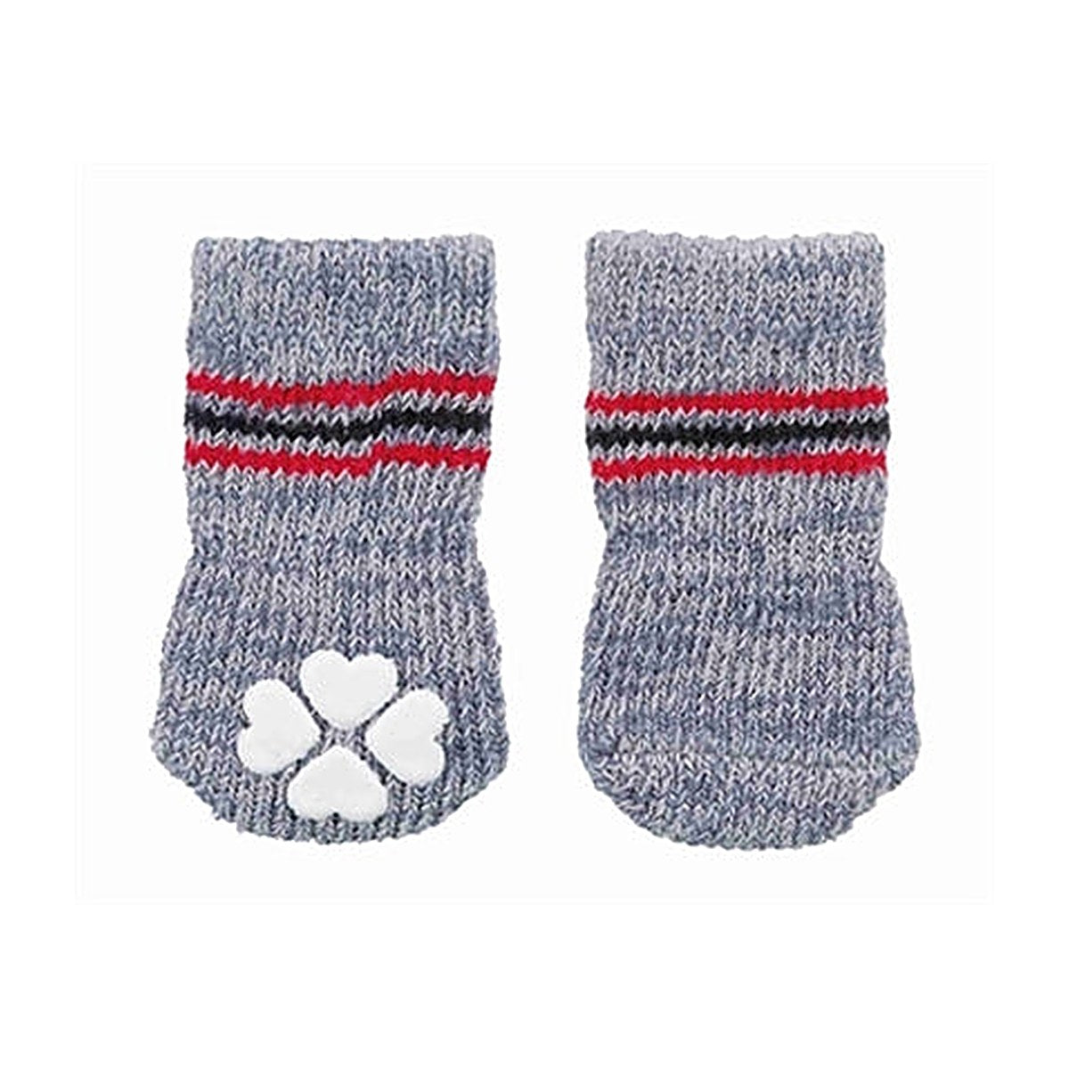 Trixie Sokken Anti-slip Grijs Xxs-xs 3X2