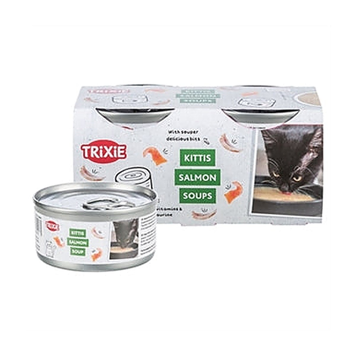 Trixie Soup Met Kip En Zalm 4x4x80 gram