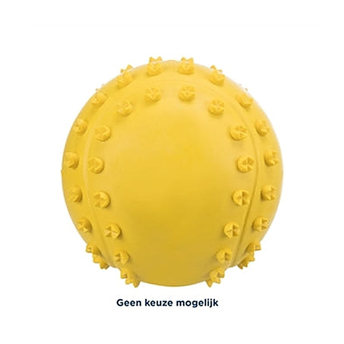 Trixie Speelbal Rubber Ass 6 cm 3 stuks