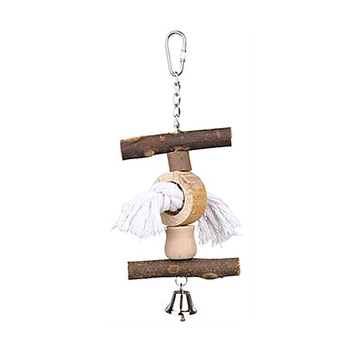 Trixie Speelgoed Touw+bal Hout 20 cm