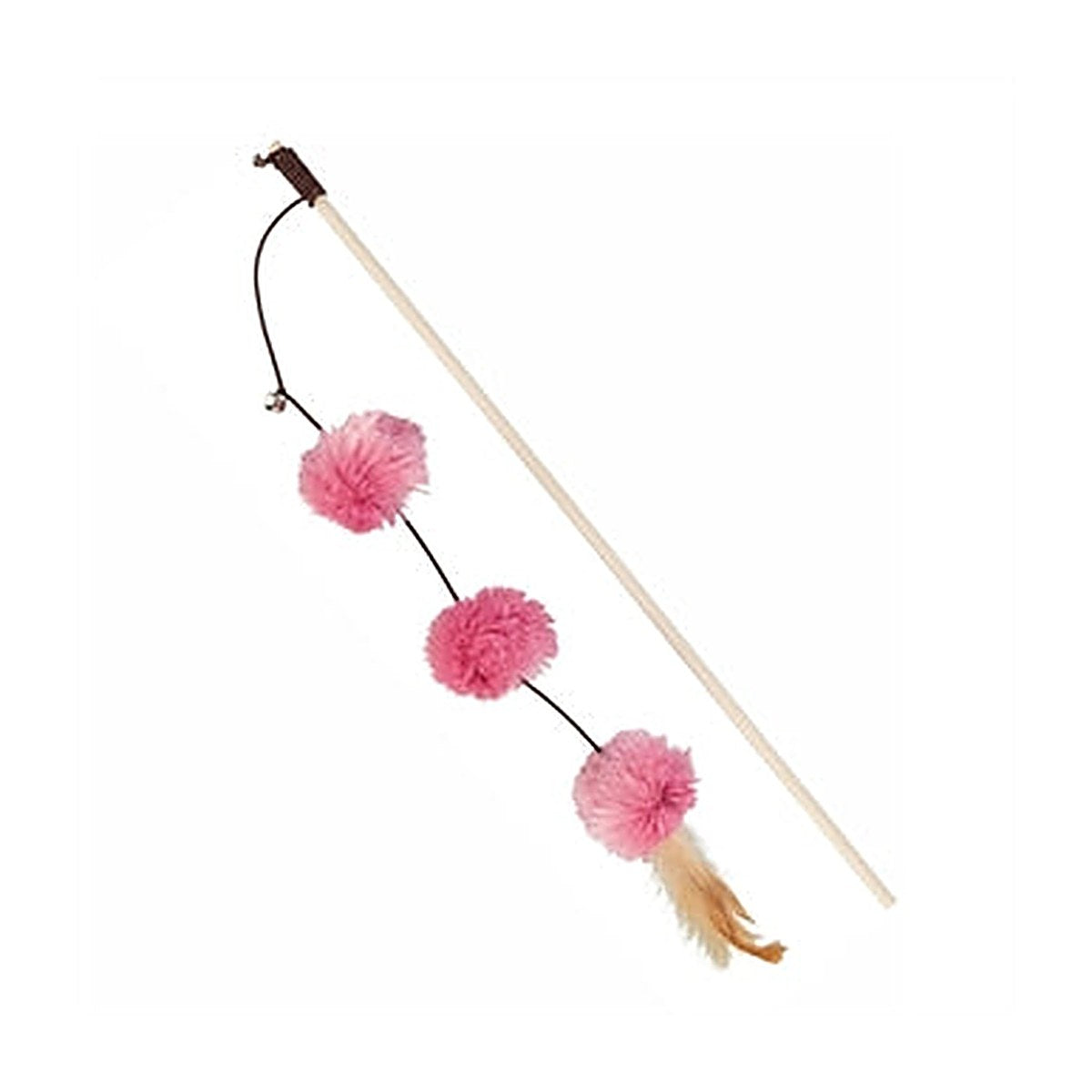 Trixie Speelhengel Pompomballen 40 cm 4 stuks