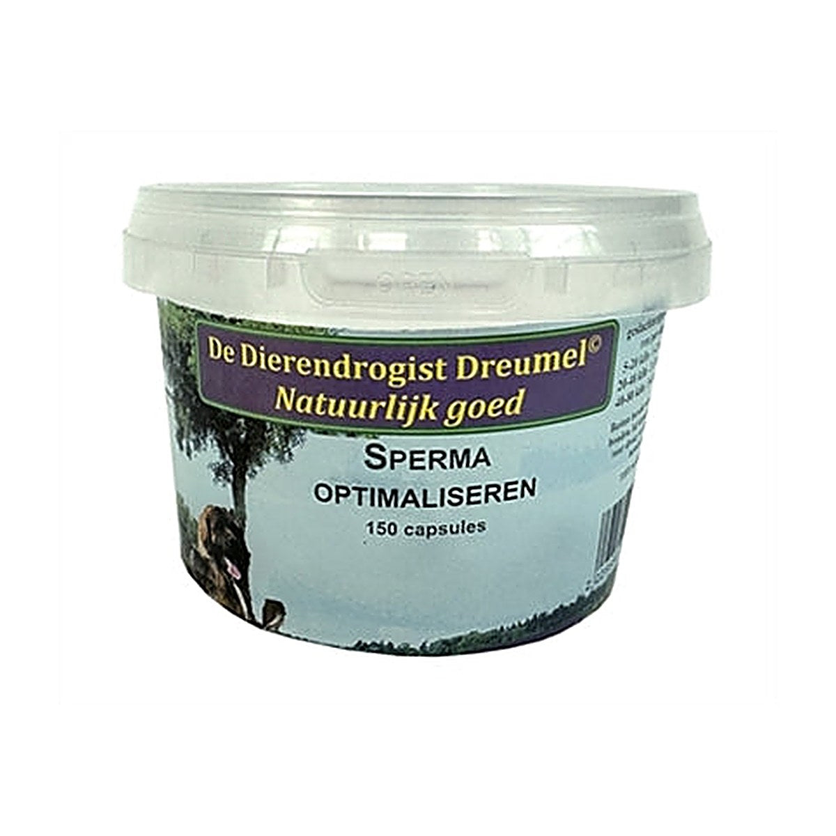 Dierendrogist Sperma Optimaliseren Caps 150 stuks