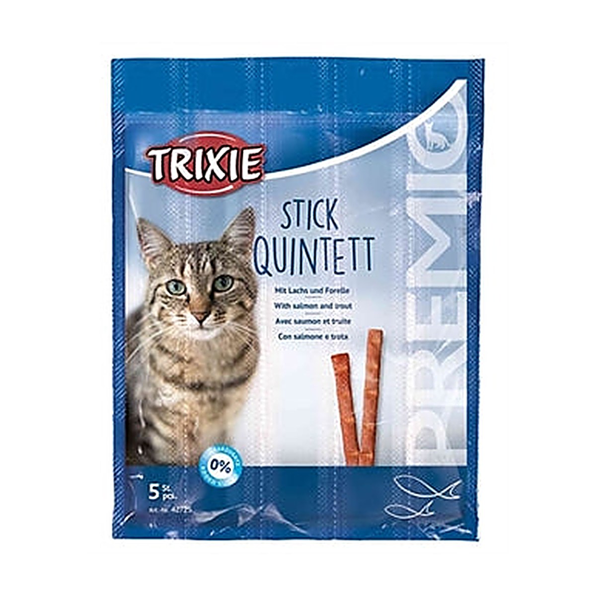 Trixie Stick Quintet Zalm/forel 24x5x5 gram