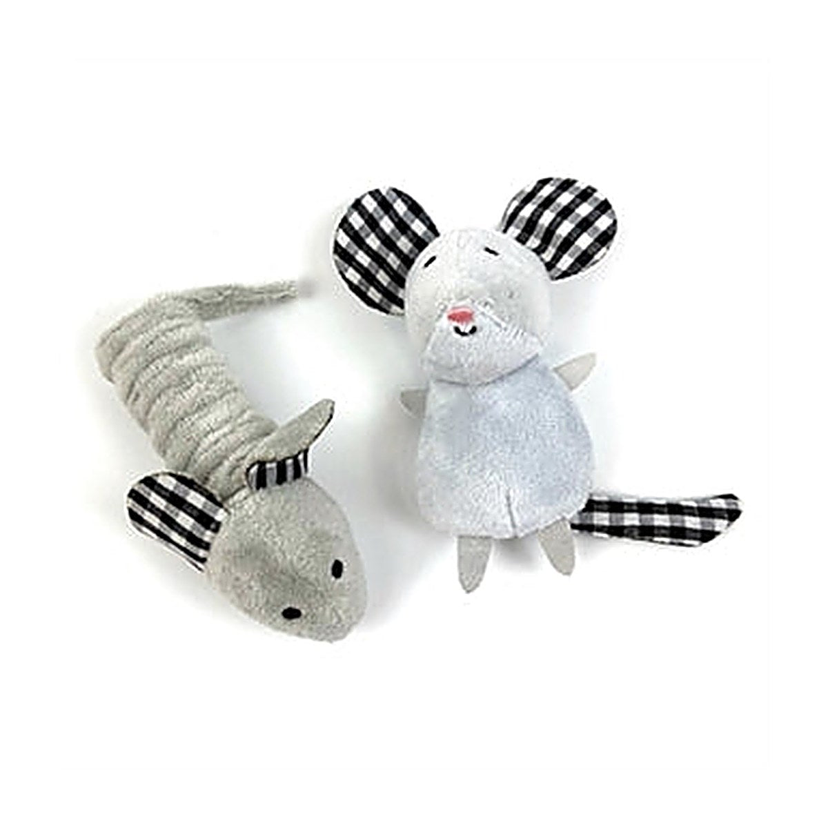 Happy Pet Tabby Patch Muis 11/9 cm 2 stuks
