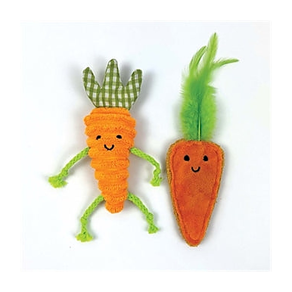 Happy Pet Tabby Patch Wortels Catnip 2 stuks