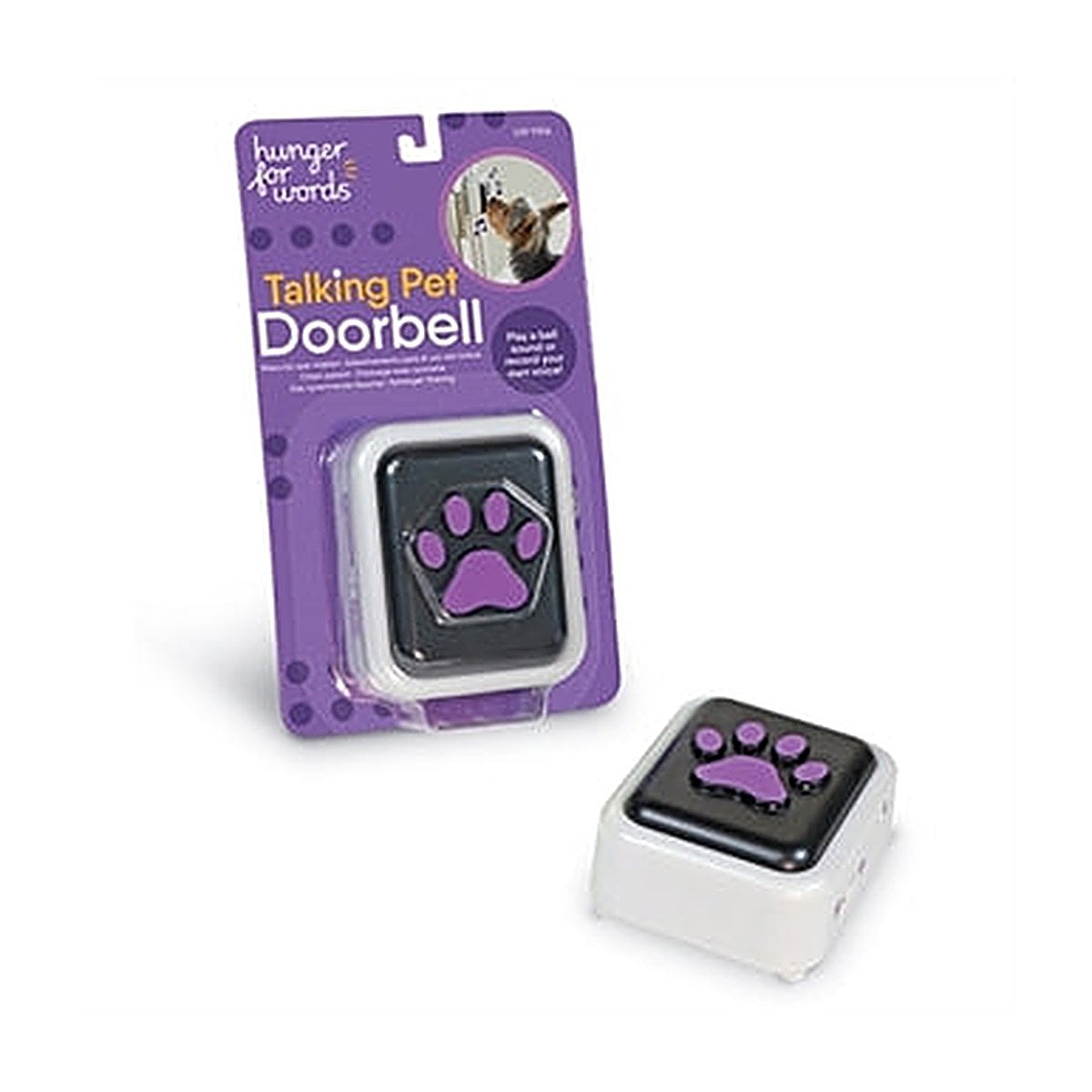 Hunger For Words Talking Pet Doorbell