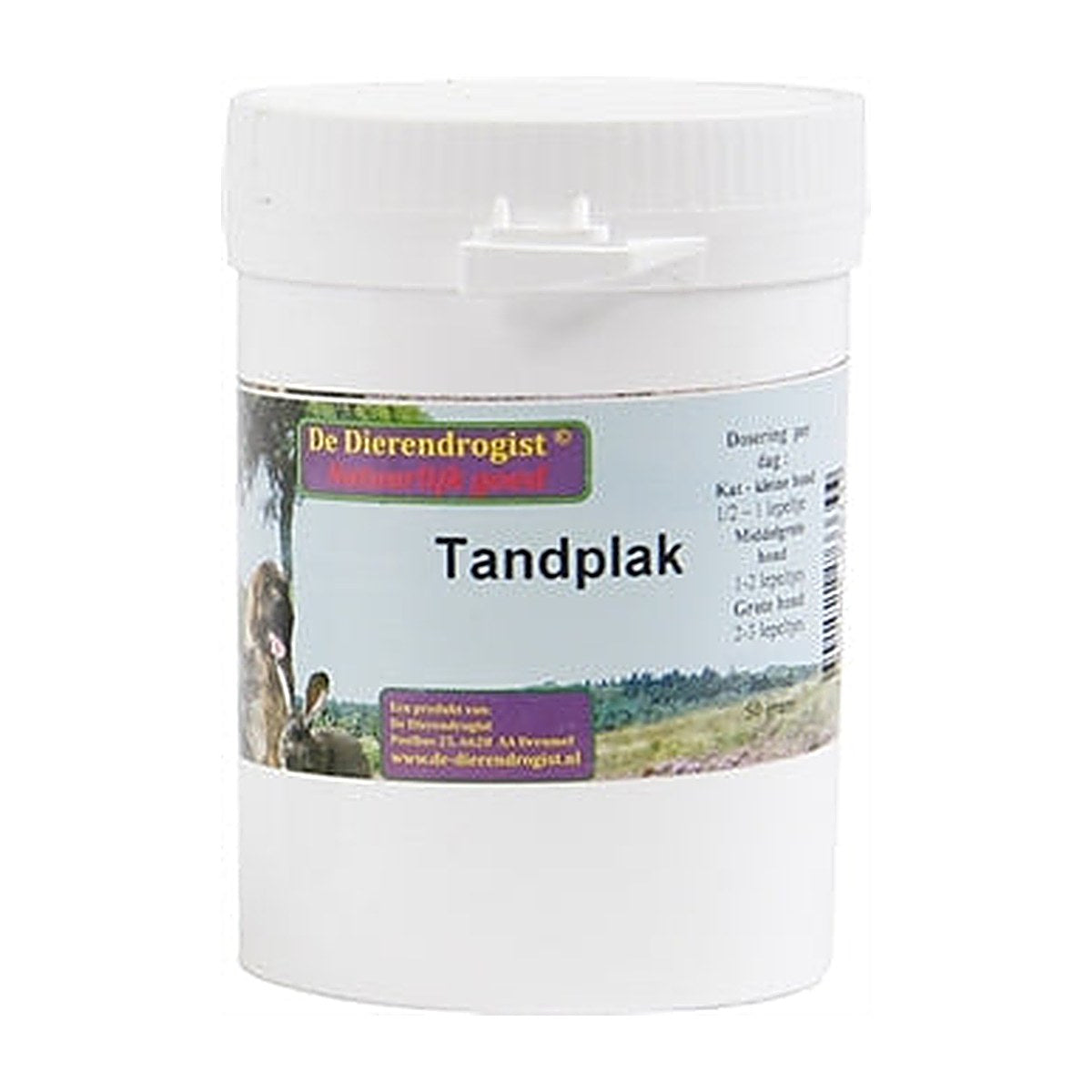 Dierendrogist Tandplak 50 gram