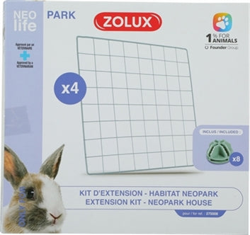 Zolux ! Neolife Gaaspaneel Konijn 4ST